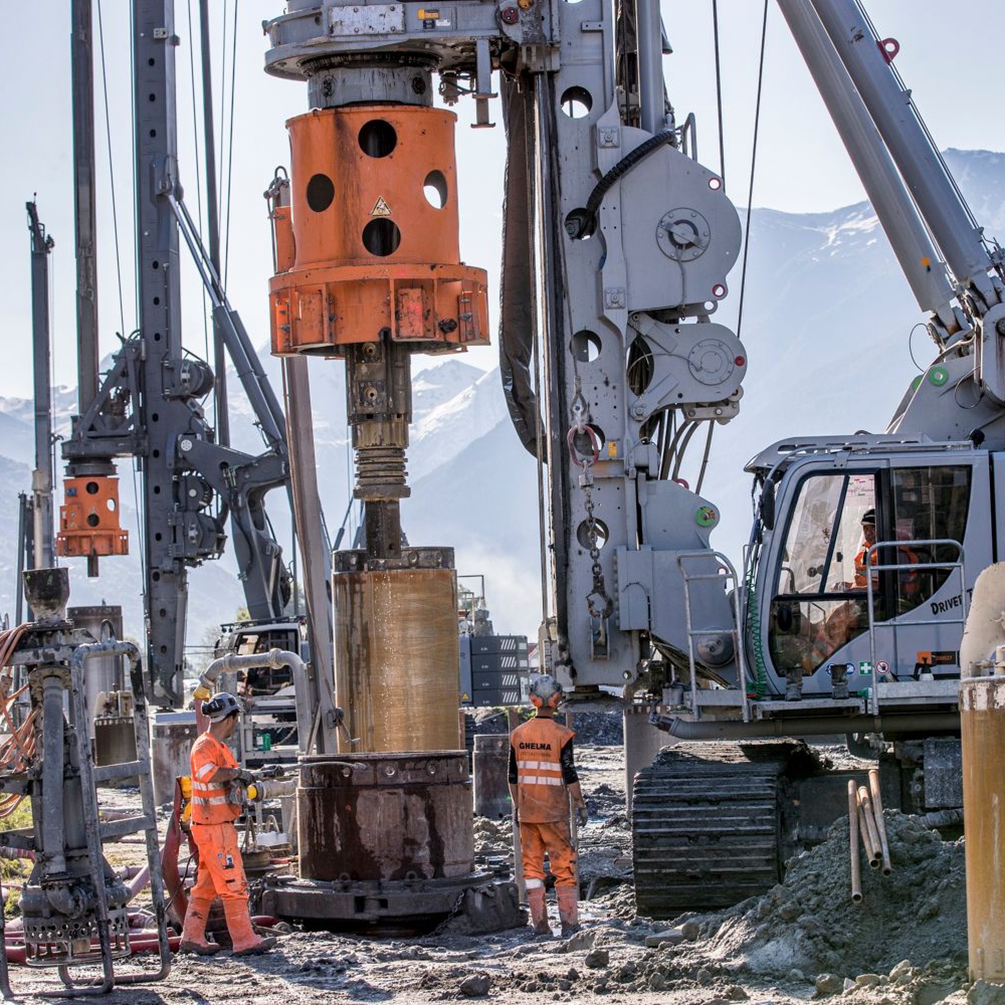 Baustelle GERA, Ghelma TIefbau AG