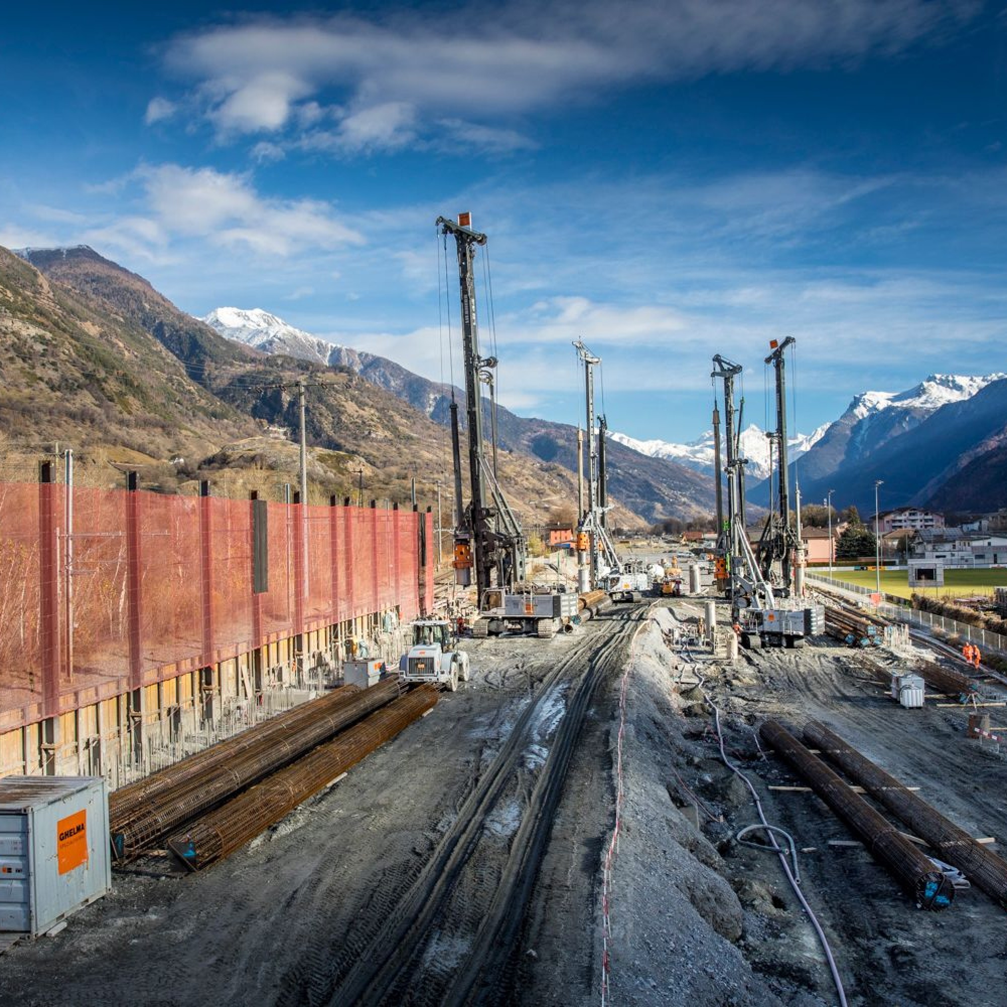 Baustelle GERA, Ghelma TIefbau AG