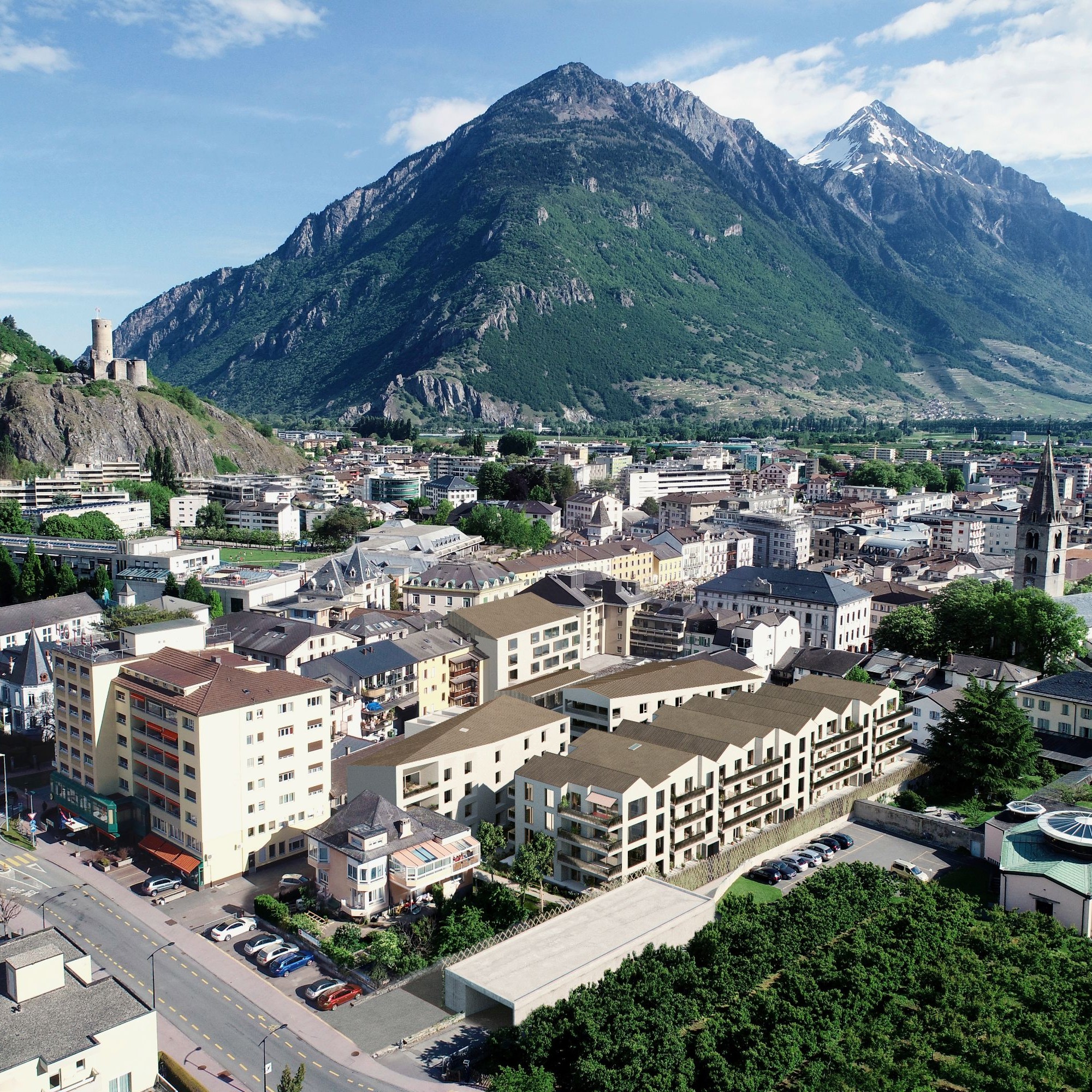 Überbauung «Coeur de cité» Martigny