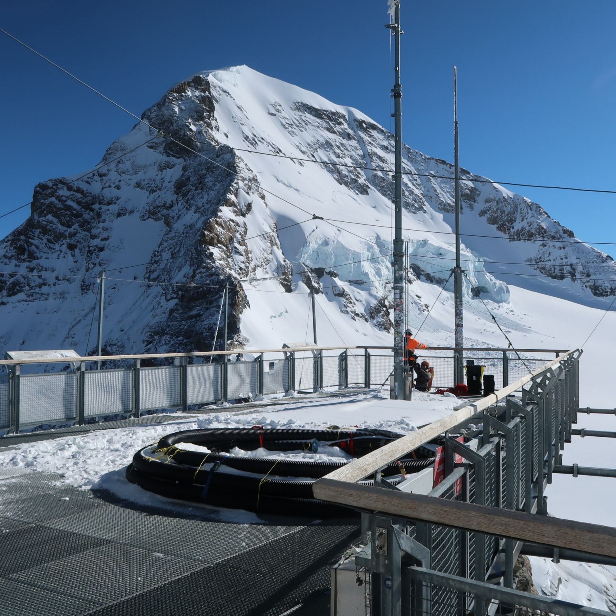 Aussichtsplattform Sphinx-Observatorium Jungfraujoch