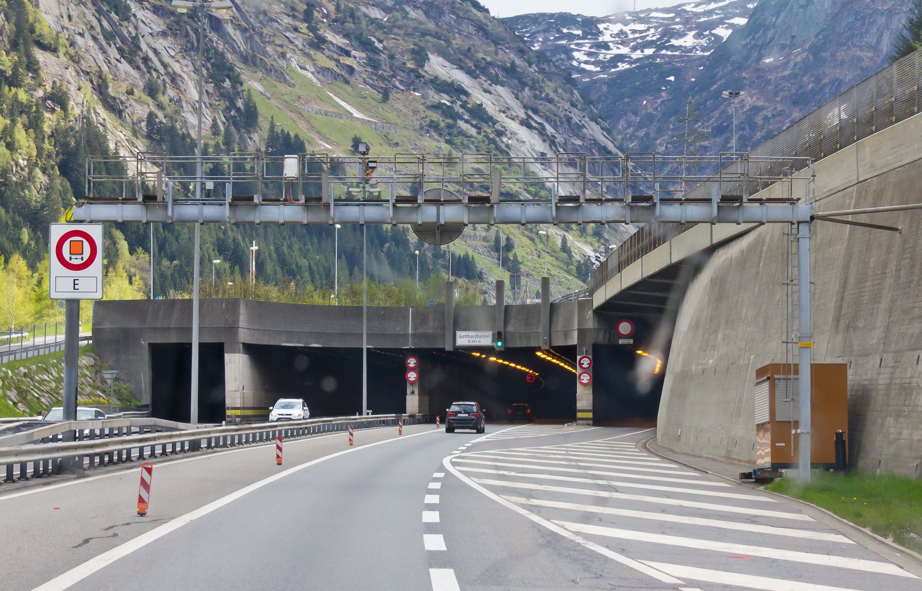 Nordportal Gotthard-Strassentunnel
