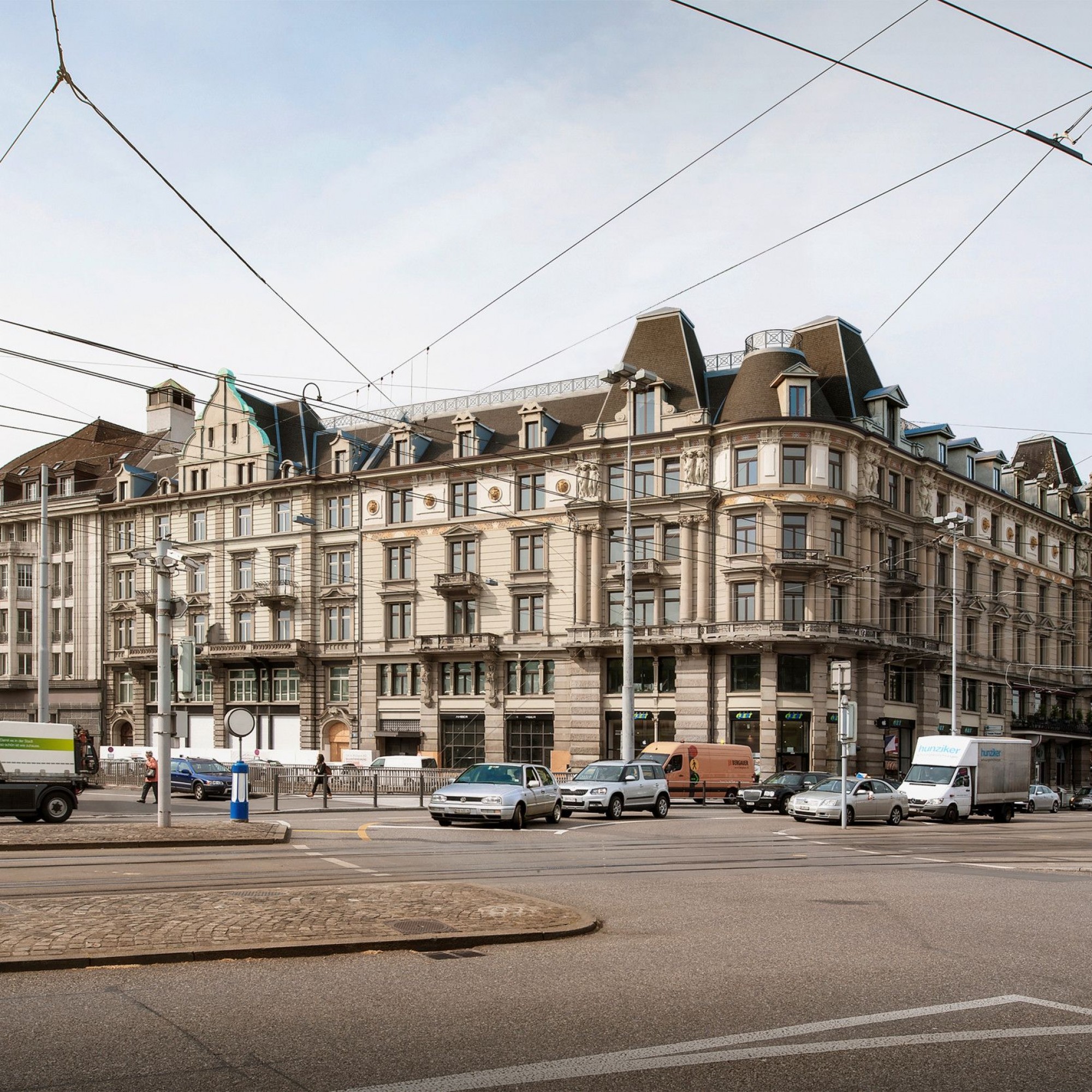 Visualisierung Blockrandbebauung am Zürcher Bahnhofplatz