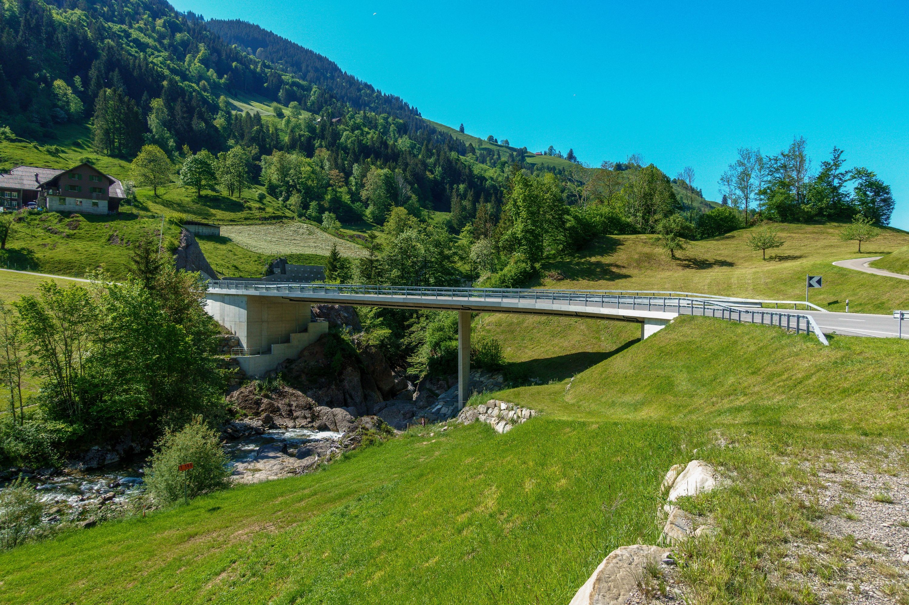 Lammbrücke in Flühli