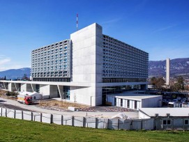 Neubau Bürgerspital Solothurn im März 2020