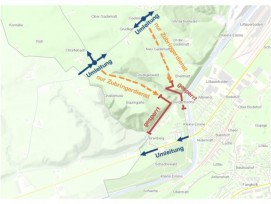 Kartenausschnitt Littauerberg Luzern