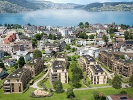 Visualisierung Überbauung Schürmatt in Stansstad