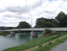 Reussbrücke in Mühlau