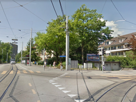 Kreuzung Bernstrasse Bethlehemstrasse in Bern