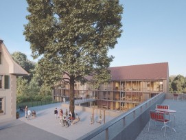 Visualisierung Neubau Stiftun Brüttelenbad