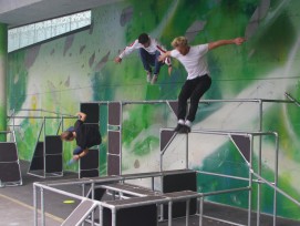 Neue Parkour-Anlage in Basel