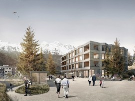 Visualisierung Alterszentrum Du Lac in St. Moritz