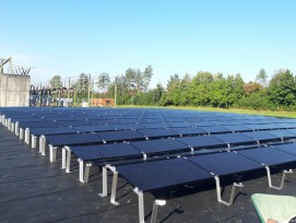 Neue Solaranlage beim UW Altgass