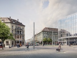 Visualisierung neuer Bubenbergplatz in Bern