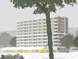 Visualisierung des Projekts «Gilbert & George» in Zürich-Wiedikon