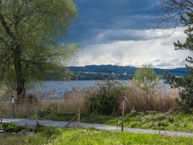 Sempachersee mit Wolken