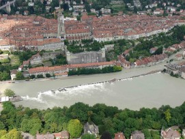 Hochwasser von 2005 in Bern