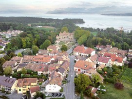 Luftbild Gemeinde Prangins