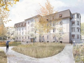 Visualisierung Neubau Psychiatrie Sarnen