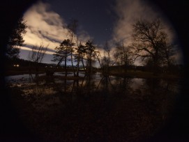 Naturschutzgebiet Katzensee Lichtverschmutzung