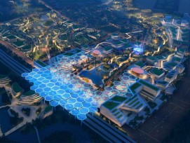 Visualisierung Chengdu Future City Masterplan