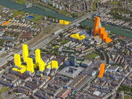 3D-Luftbild Rosental in Basel
