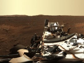 Mars Panorama vom 21. Februar 2021