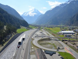 Nordportal Gotthard-Basistunnel in Erstfeld