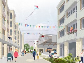 Wohnbauprojekt Hobelwerk in Oberwinterthur