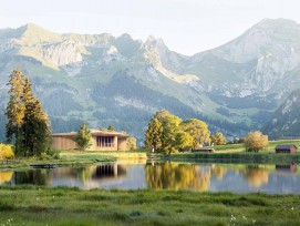 Visualisierung Klanghaus Toggenburg am Schwendisee