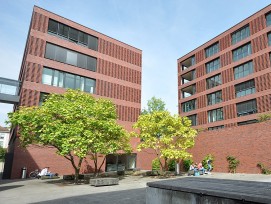 Aussenraum auf Careum-Campus in Zürich