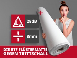 btf Flüstermatte gegen Trittschall