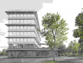 Visualisierung Neubau Sozialversicherungsgericht Zürich