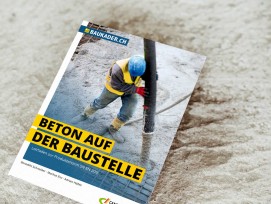 Broschüre «Beton auf der Baustelle» von Baukader