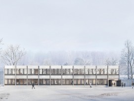 Visualisierung Projekt Spektrum für Labor-Provisorium am Campus Irchel