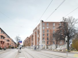 Neubauprojekt Baugenossenschaft Oberstrass Winterthurerstrasse Zürich