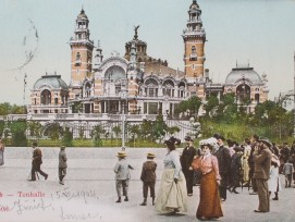 Tonhalle, Postkarte von 1900