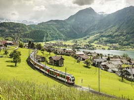 Zentralbahn auf der Brünigstrecke