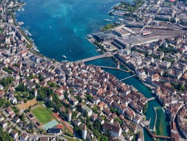 Luzern aus der Vogelperspektive