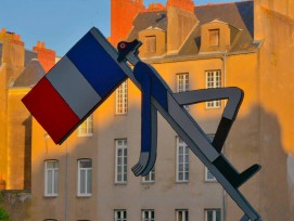 Schild bei Hôtel Le Cambronne in Nantes