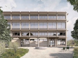 Visualisierung Ersatzneubau Bezirksgericht Hinwil