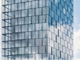 Glasfassade Festo AG Klimatisierung