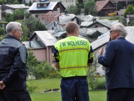 Hagelschäden in Wolhusen LU