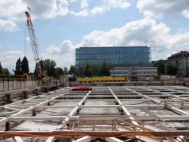 Baustelle Ersatzneubau Swiss Re Zürich