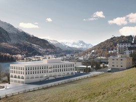 Visualisierung Klinik Serletta in St. Moritz