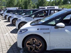 Elektrische Fahrzeugflotte von Griesser