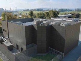 Visualisierung CKW-Rechenzentrum DataCenter in Zug