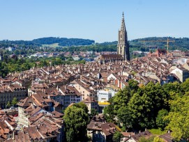 Blick auf die Stadt Bern