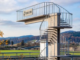 Locarbo-Brücke in Holcim-Werk Hüntwangen