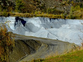 Deponie Gamsenried bei Brig