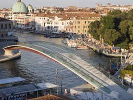 Ponte della Costituzione von Calatrava in Venedig